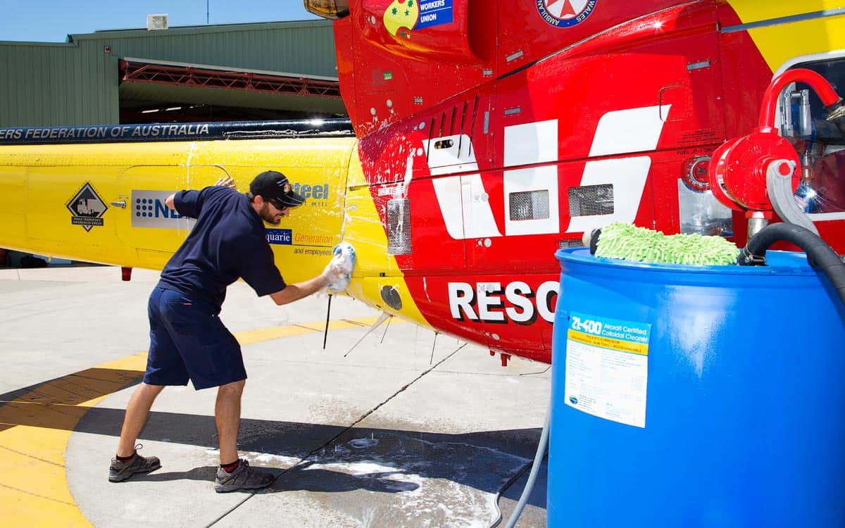 How to Wash an Aircraft