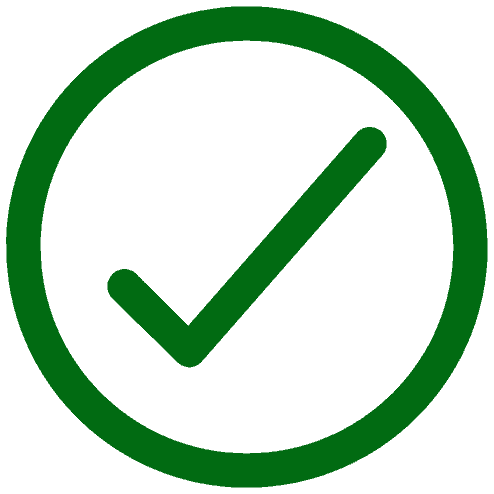 green tick